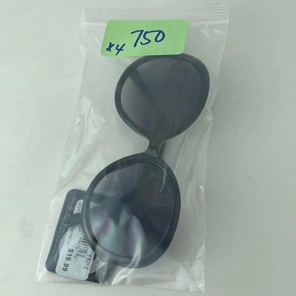 SG00750 Maxblock Sunglasses For Women Round, 100% UVA-UVB Protection, Black Gold - Picture 6 of 6